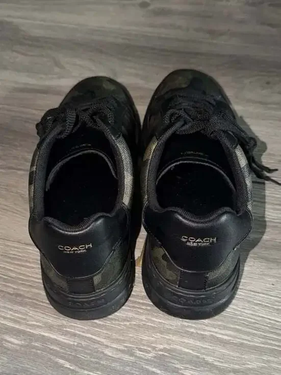 Coach Men's High Line Sneaker in Signature Camo Print - Picture 4 of 8